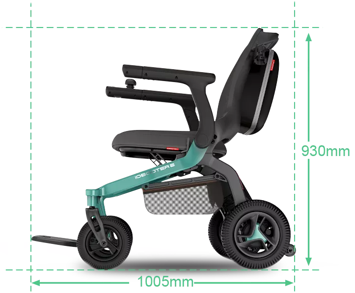 S490 Robooter Akülü Tekerlekli Sandalye